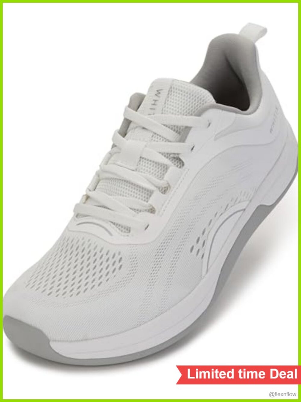 Wide Toe Box Zero Drop Running Shoes for Women, Mesh, Road Running